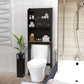 Toilet Space Saver Organization Wood Storage Cabinet For Home, Bathroom - Espresso